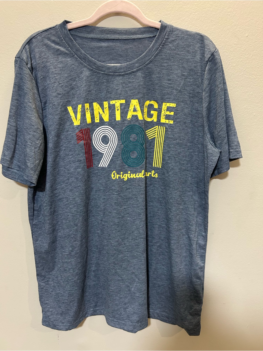 Mens Vintage 1981 Original Parts Graphic TShirt  Size 2xl 0326